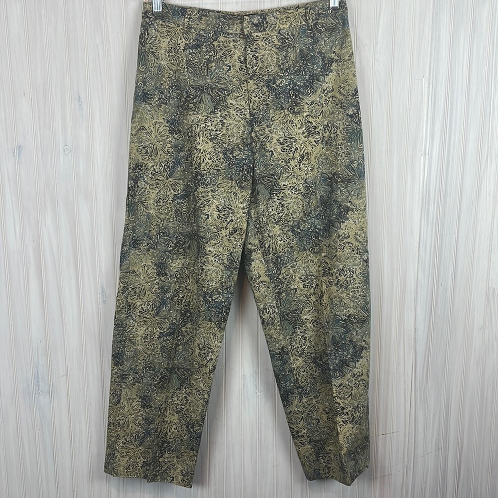PERUVIAN CONNECTION FLORAL PANTS 14